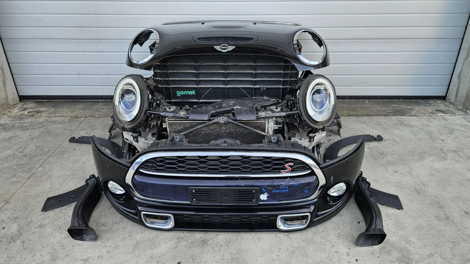 Fata completa mini cooper s f55 f56 faruri full led ceata full led senzori parcare 2.0 diesel automat