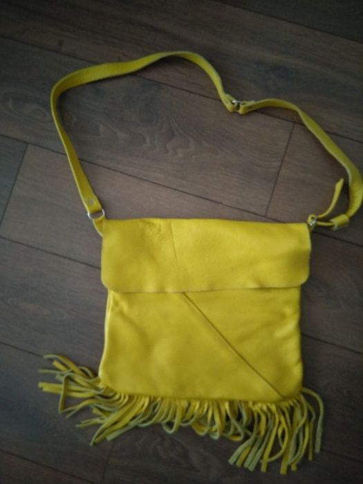 Дамска чанта от естествена кожа