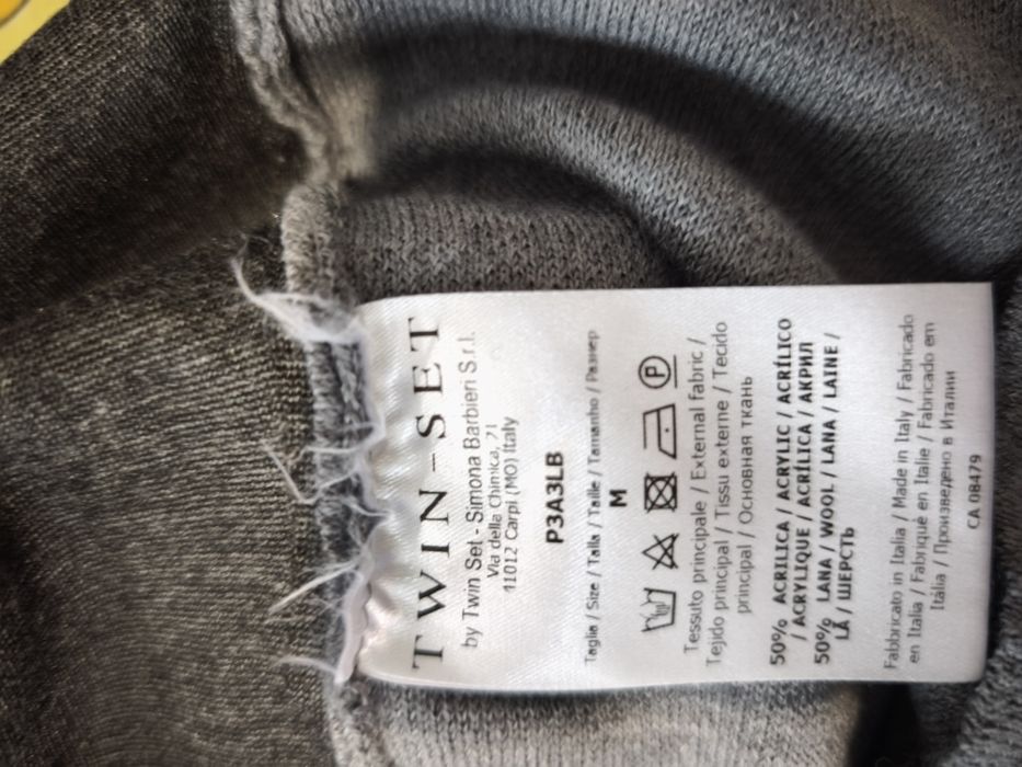 Twinset пуловер с вълна р-р С/М