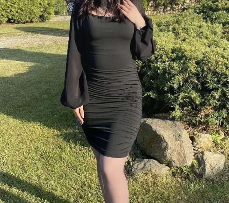 Rochie midi eleganta