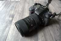 Pachet kit Nikon D7200 + Sigma 18-35 1.8 + SpeedLight SB-800
