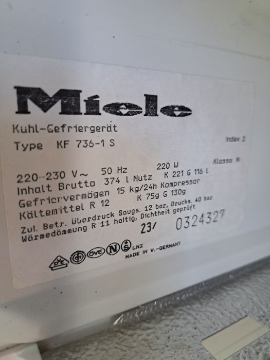 Немецкий холодильник Miele