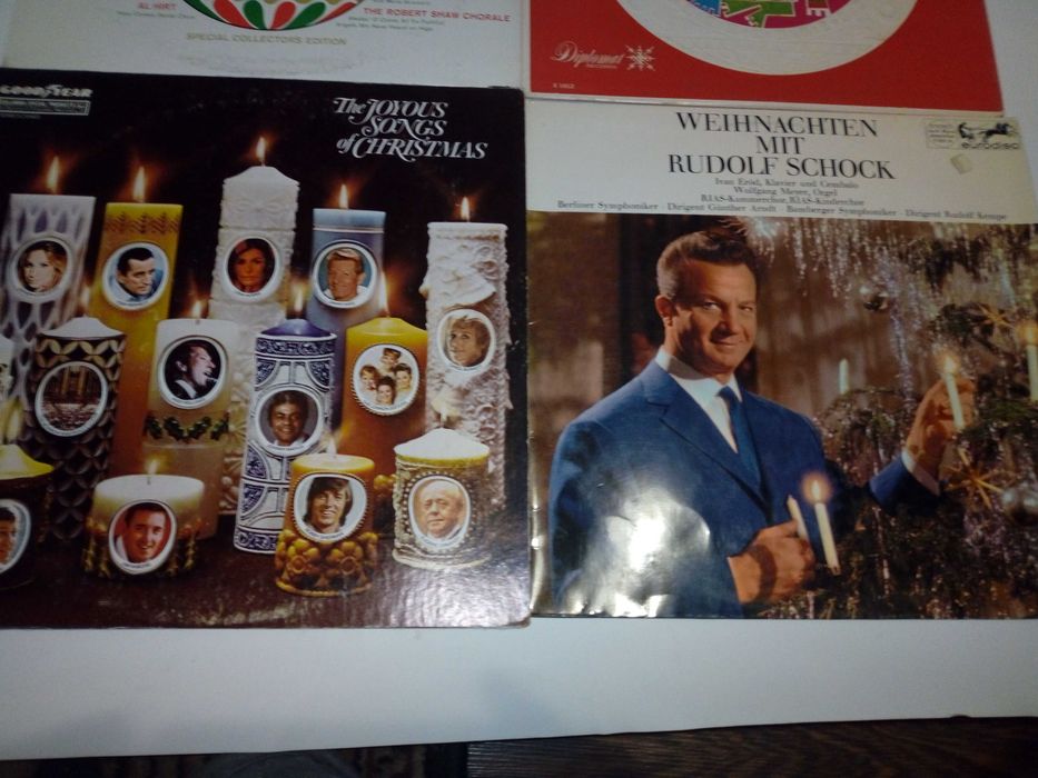 Discuri vinil de craciun SUA  in stare ca nou