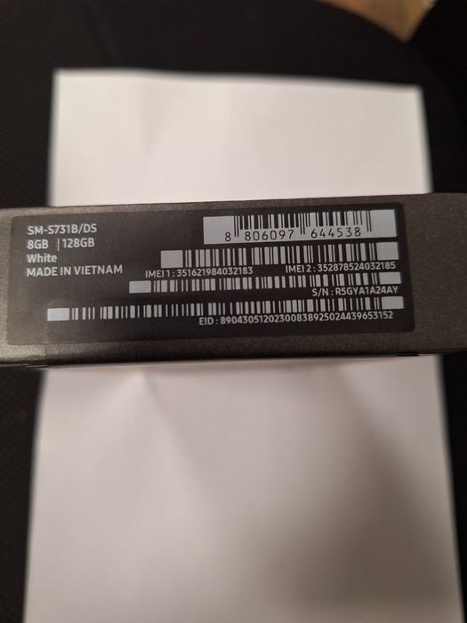 Samsung s25 fe 128 нов неразпечатан