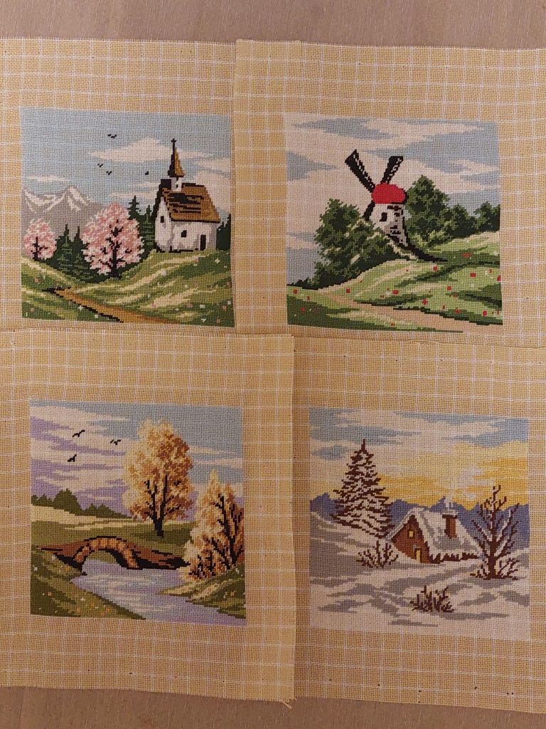 Vând set 4 anotimpuri