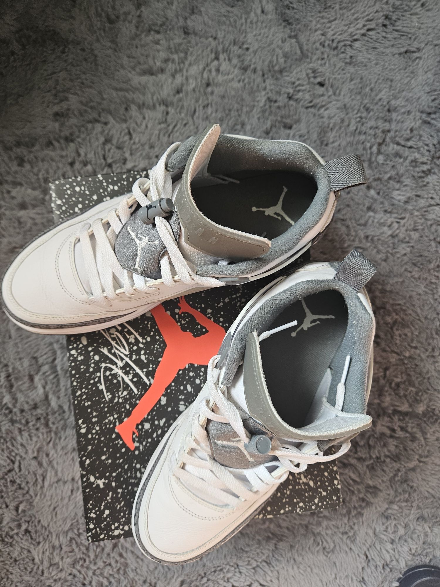 Jordan Spizike - Low - Wolf Gray