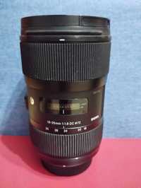 Sigma 18-35mm F1.8 HSM Art Obiectiv Foto DSLR Montura Nikon