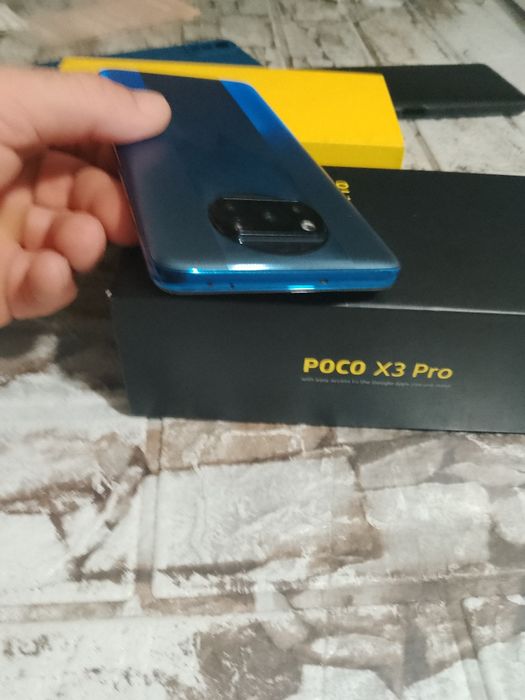 POCO X3 pro Frost Blue 8GB RAM 256GB ROM