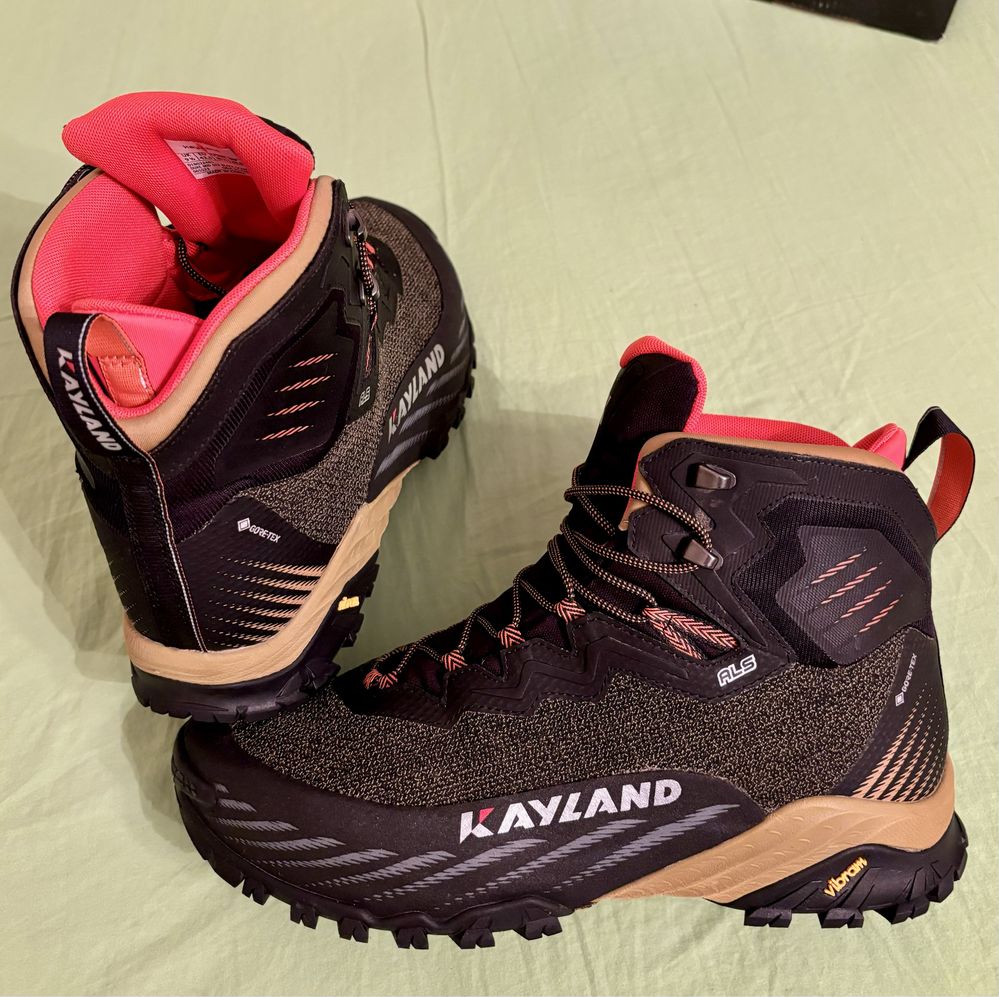 Kayland номер 43,5 и alpina ном 42,5 туристически обувки, маратонки