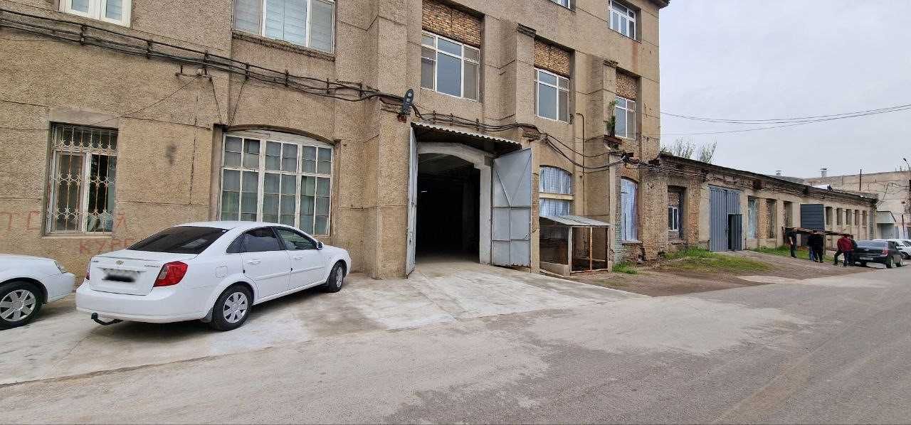 Бадамзар промзона Юнусабад склад 1100 м² потолки 4 м въезд для машин