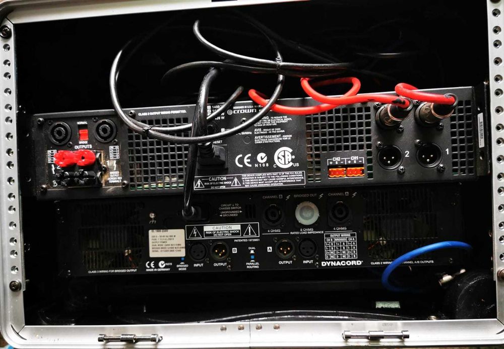 Crown XS 700, The t.racks DSP 24 plus geanta rack