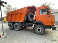 Доставка КамАЗ сыпучих материалов вывоз мусора 15 тонник