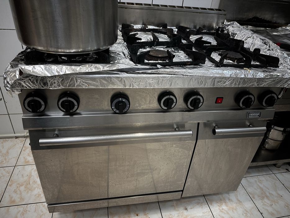 Aragaz profesional x2 si grill