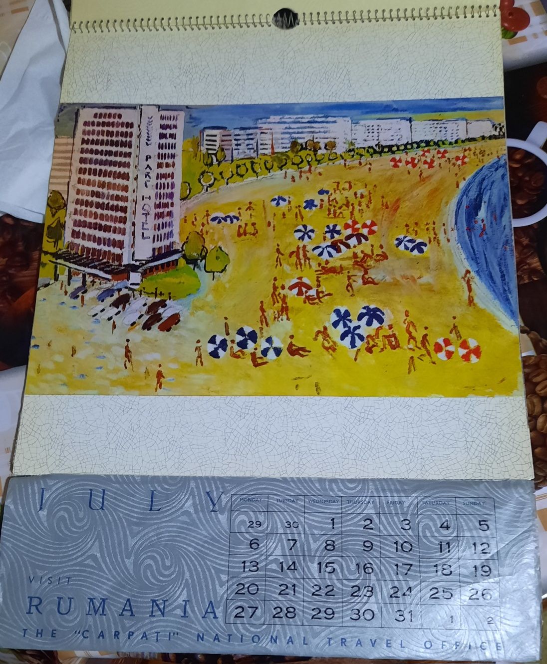 Calendar original 1964 impecabil