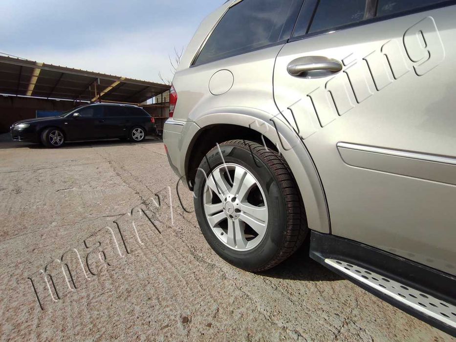 Вежди за калници тип AMG за Mercedes GL X164 №102201