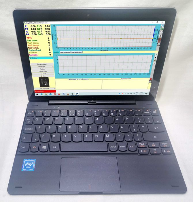 Tableta Laptop Lenovo cu touch screen 2 in 1 bateria 8 ore 30