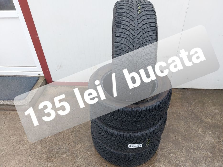 135 lei bucata! Set anvelope M+S/IARNA 235 55 17 Nokian