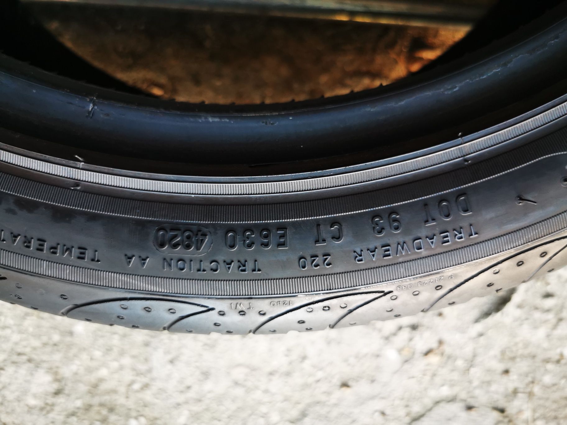 2 броя 215/45/17 Pirelli PZERO NERO дот:4820