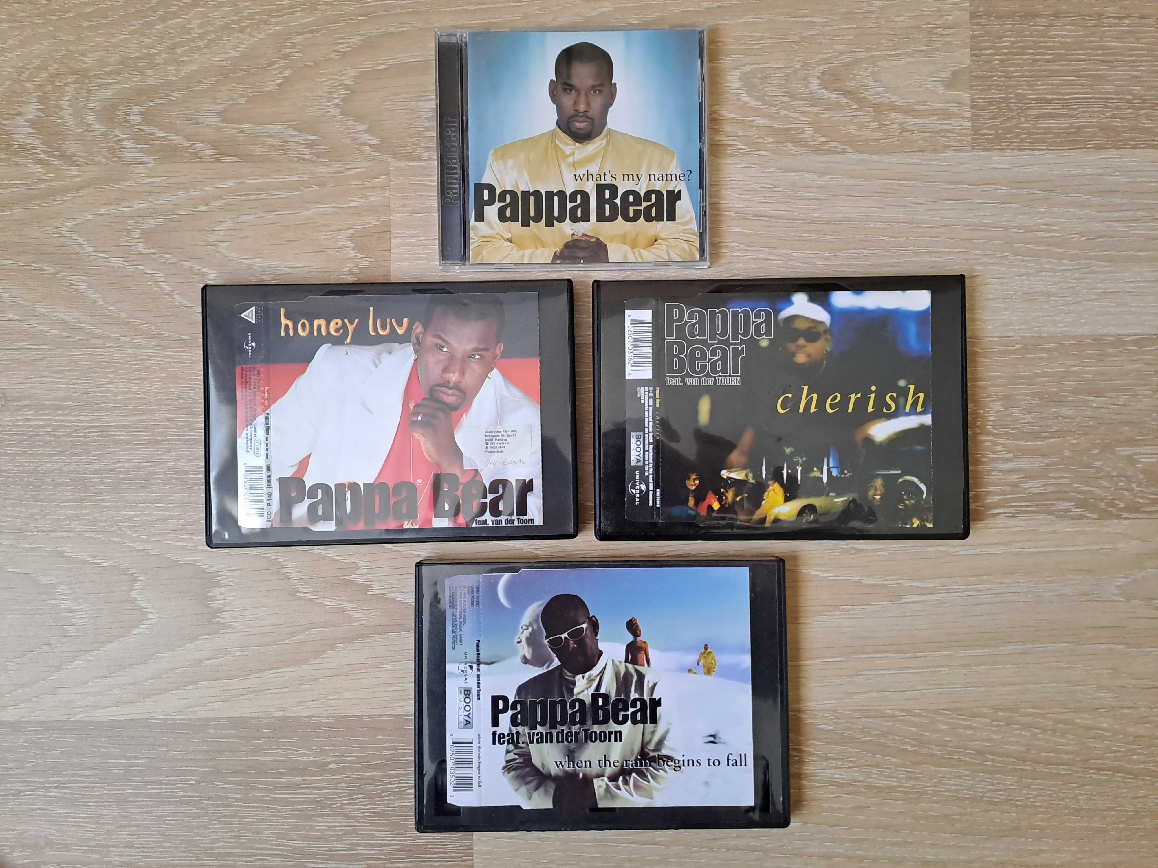 Colectie 4 CD Originale Pappa Bear - Album + CD Maxi - Euro-Rap