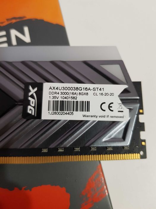 Pachet Componente PC – Ryzen 5 1600X + RAM XPG DDR4 – 200 LEI