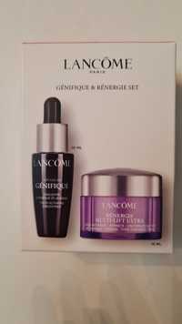 Set Lancome: Ser Advanced Genifique și crema Renergie Multi-Lift Ultra