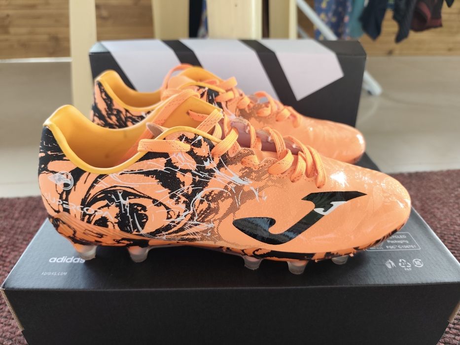 Joma Super Copa 2408 FG papuci de fotbal portocalii