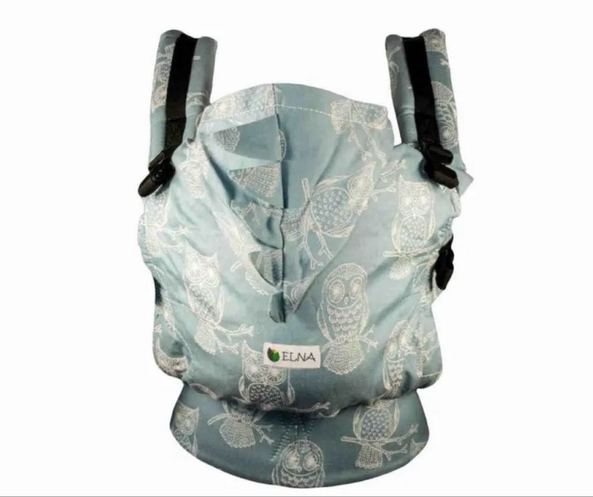 Marsupiu ergonomic Elna, SSC cu catarame, Bufnite