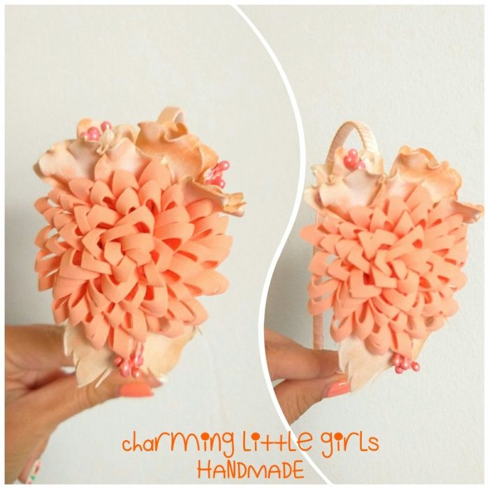 Диадеми и ленти изцяло ръчна изработка