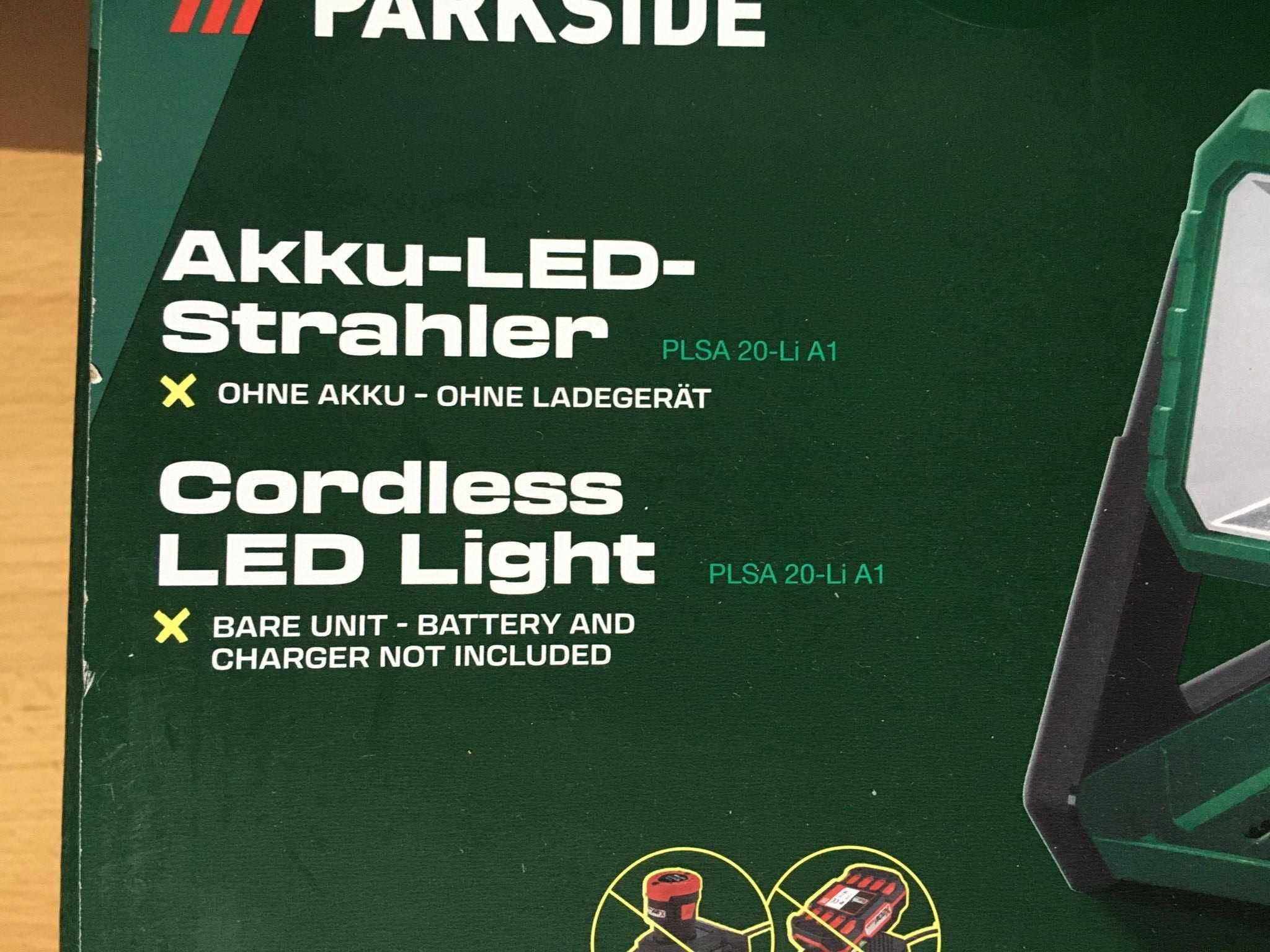 Reflector Led parkside 20V 12V sau la curent 220V