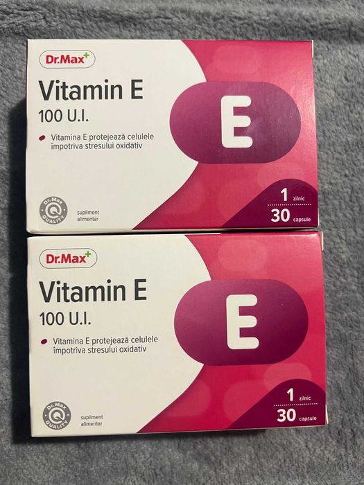 2 Cutii de Vitamina E de la Dr. Max (60 capsule)
