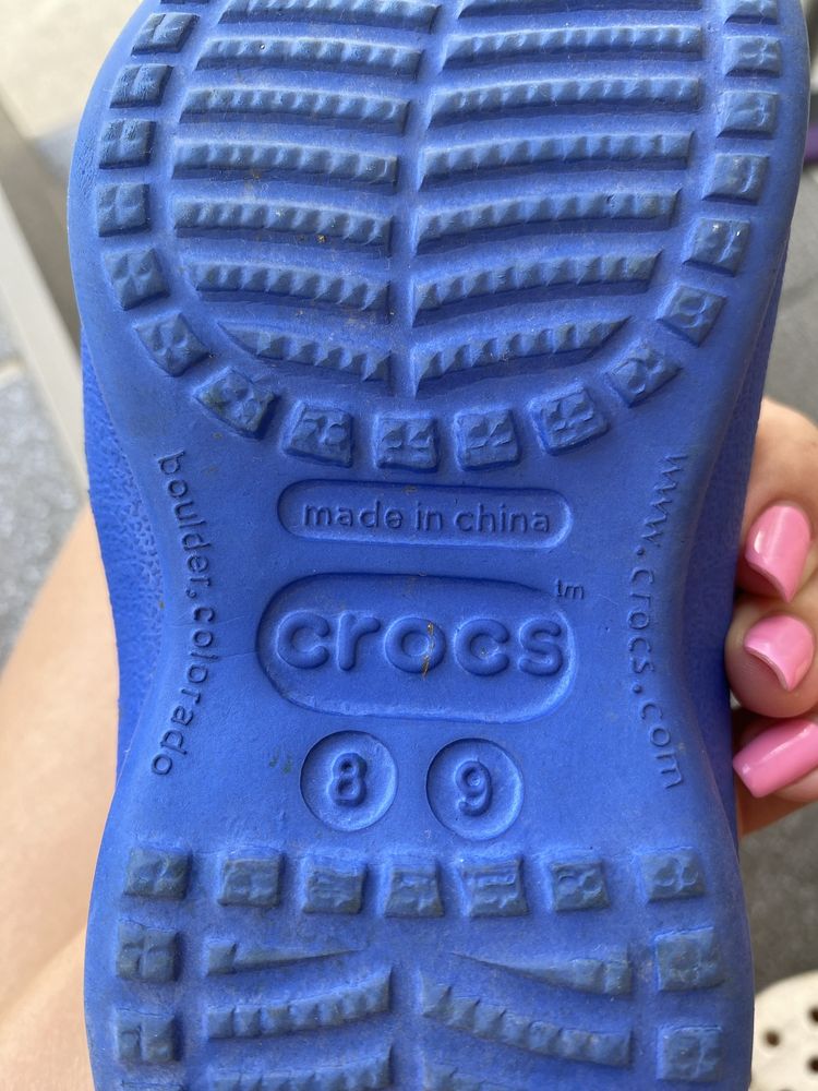 Slapi Crocs,in stare excelenta