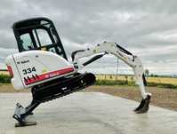 Miniexcavator marca bobcat 334//motor kubota