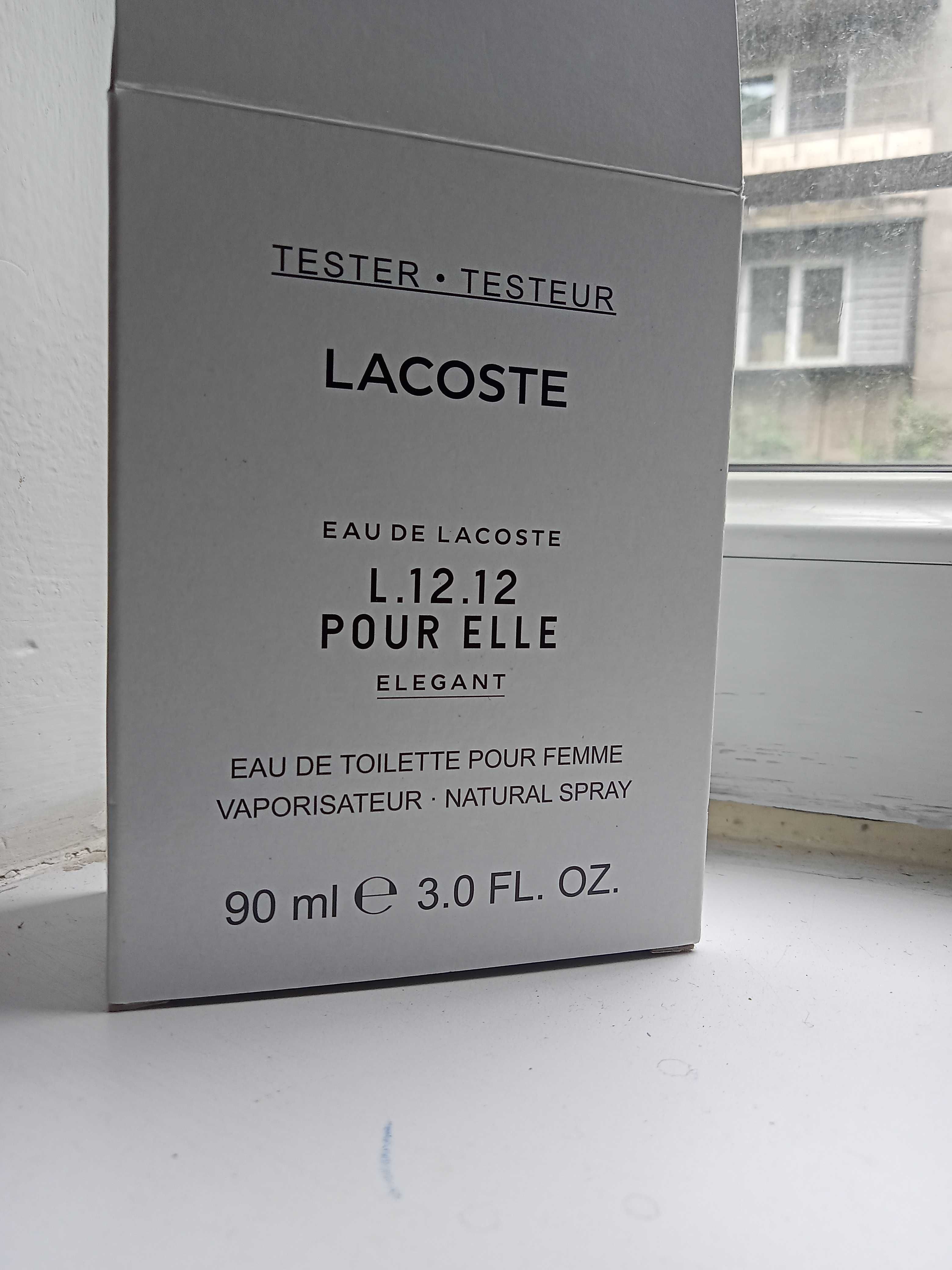 Туалетная вода для женщин Lacoste L 12.12 pour elle elegant