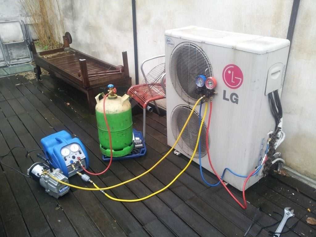Diverse reparatii aer conditionat indiferent de marca,incarcare freon