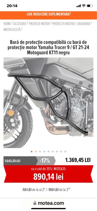 Crash bar   Protectii motor  ktm 1050   Yamaha tracer  harley davidson