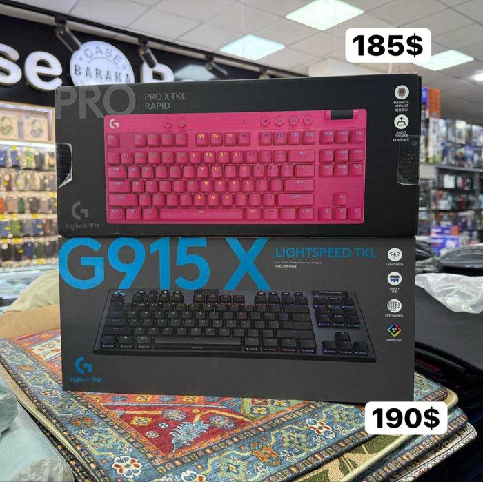 a28electronics предлагает - игровые клавиатуры Logitech