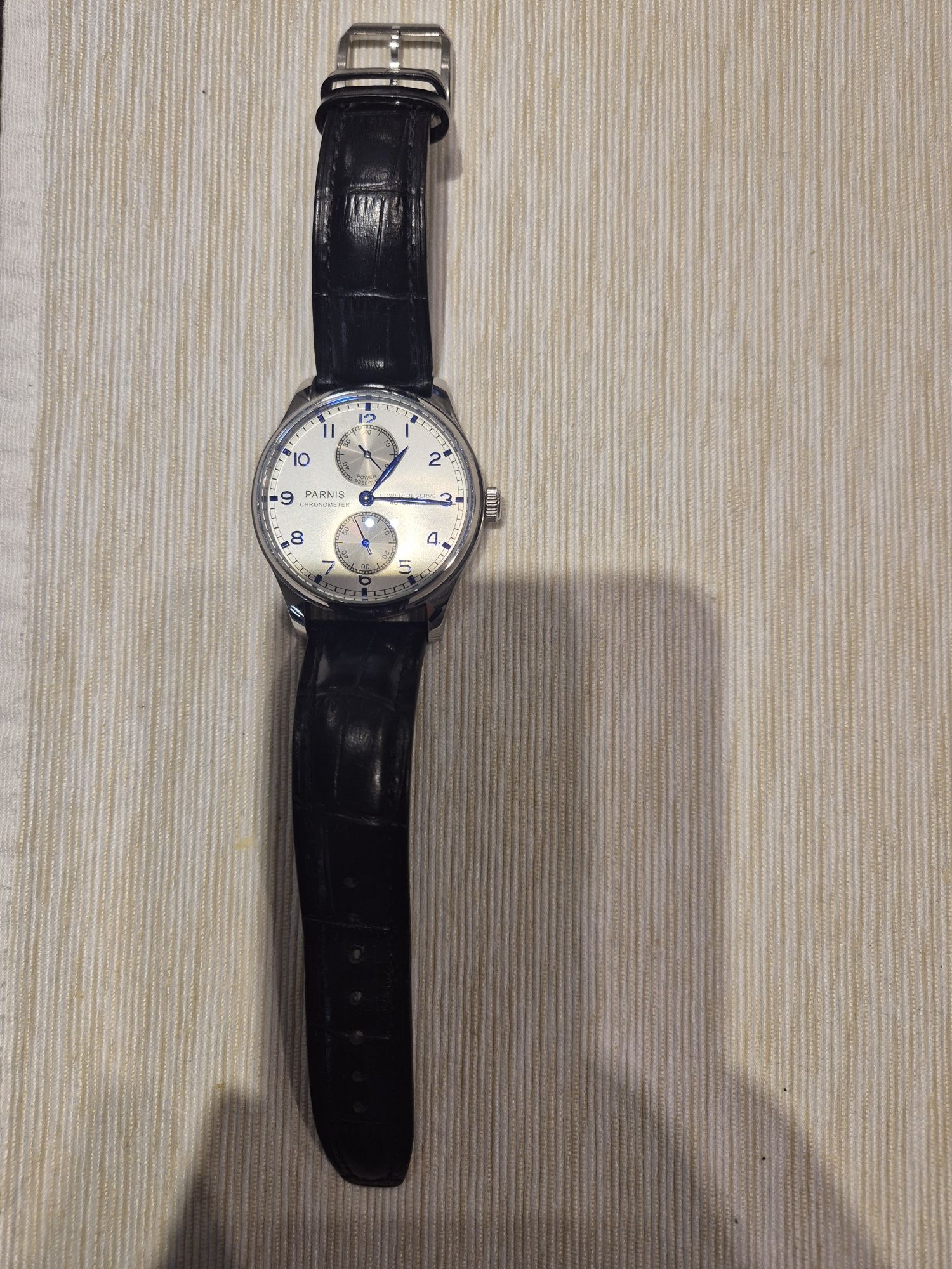 Часовник Parnis automatic power reserve