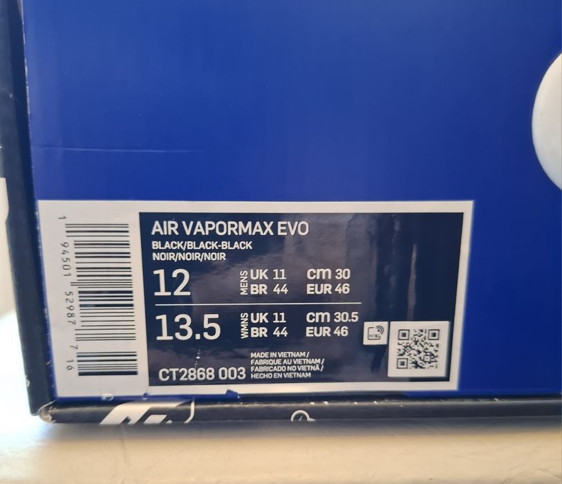 Air Vapormax EVO