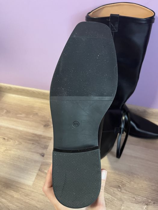 Черни високи боти 40номер