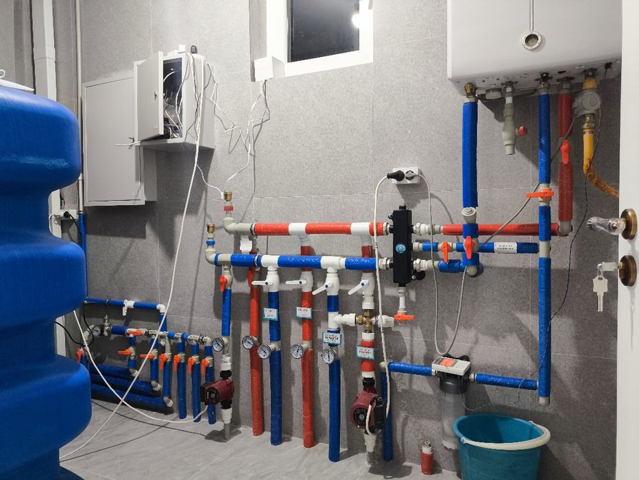 Монтаж тёплых полов в алматы