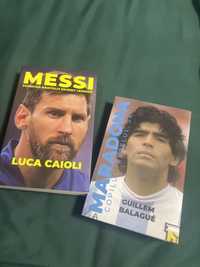 carti cu Maradona si cu Messi editie limitata
