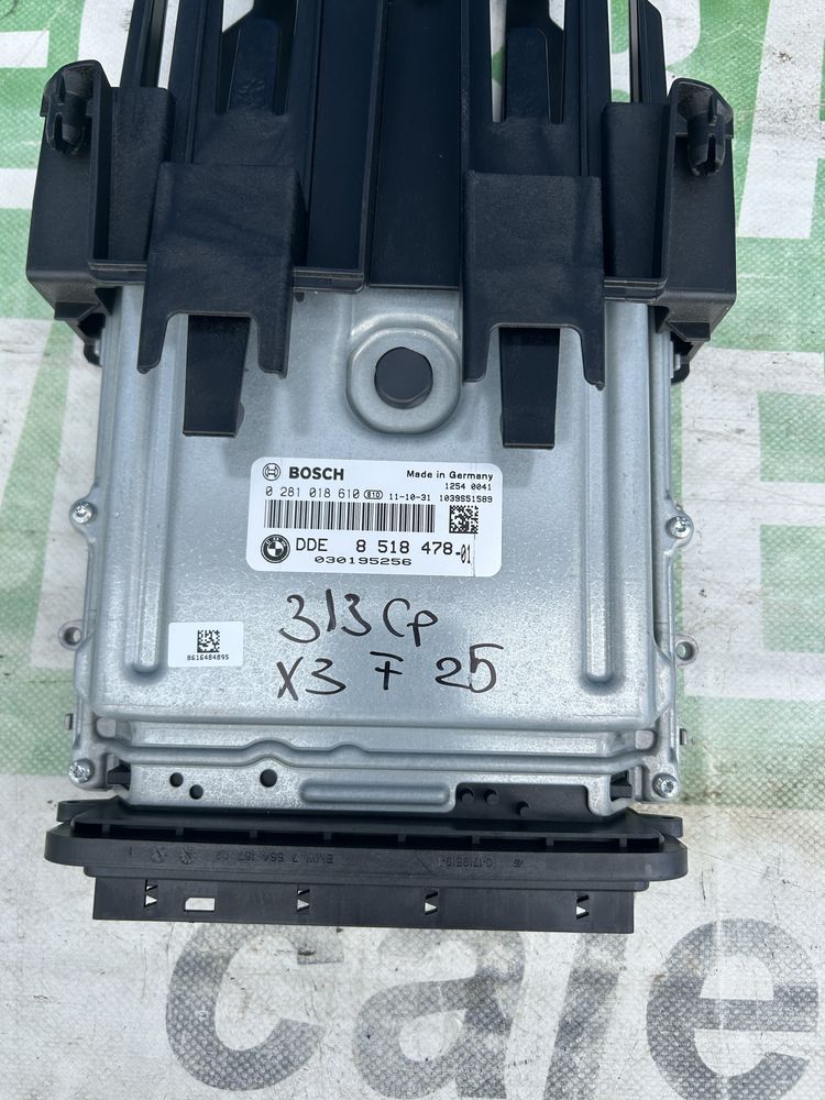 Calculator motor BMW X3 F25 3.0 D biturbo 313 cp 2012