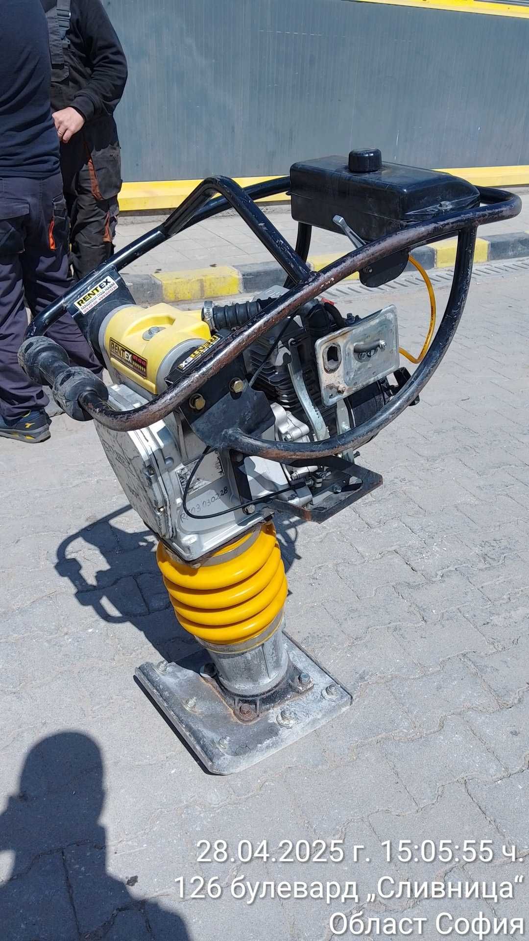 Трамбовка пачи крак 75 кг Cimex TR75 2017