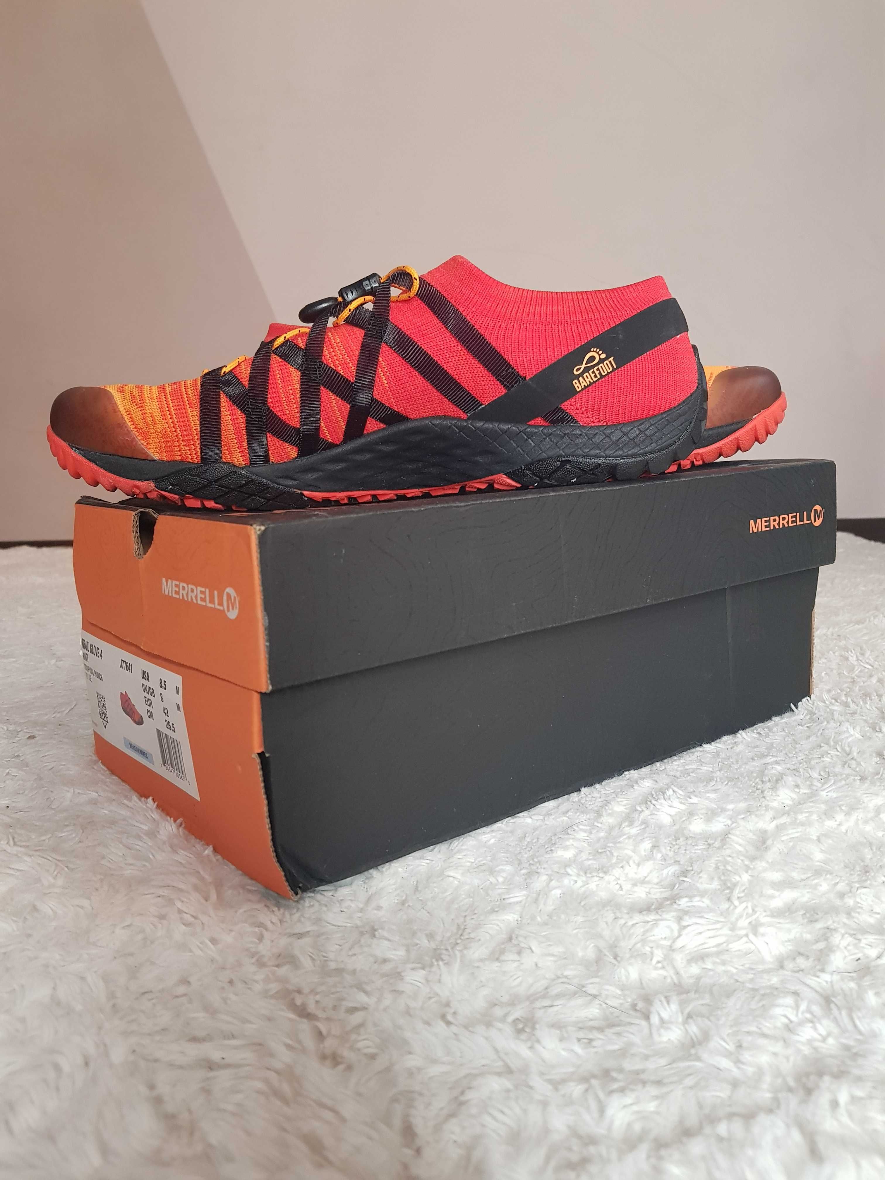 Нови Merrell Trail Glove 4 Knit Vibram Barefoot 42