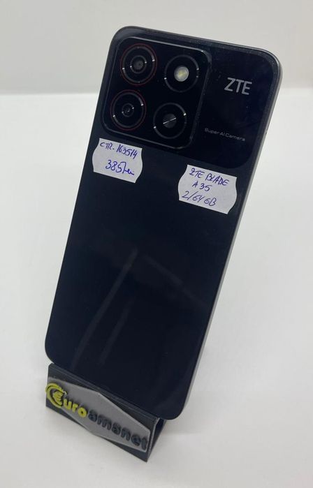 Telefon mobil ZTE Blade A35, Dual SIM, 2GB RAM, 64GB, 4G, Starry -A-