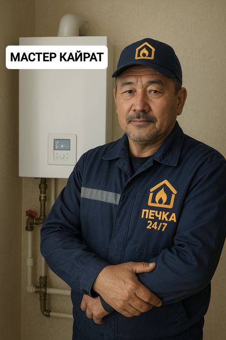 Рассрочка. Ремонт котлов. Чистка. Установка. Профилактика. Пеш. Печка.