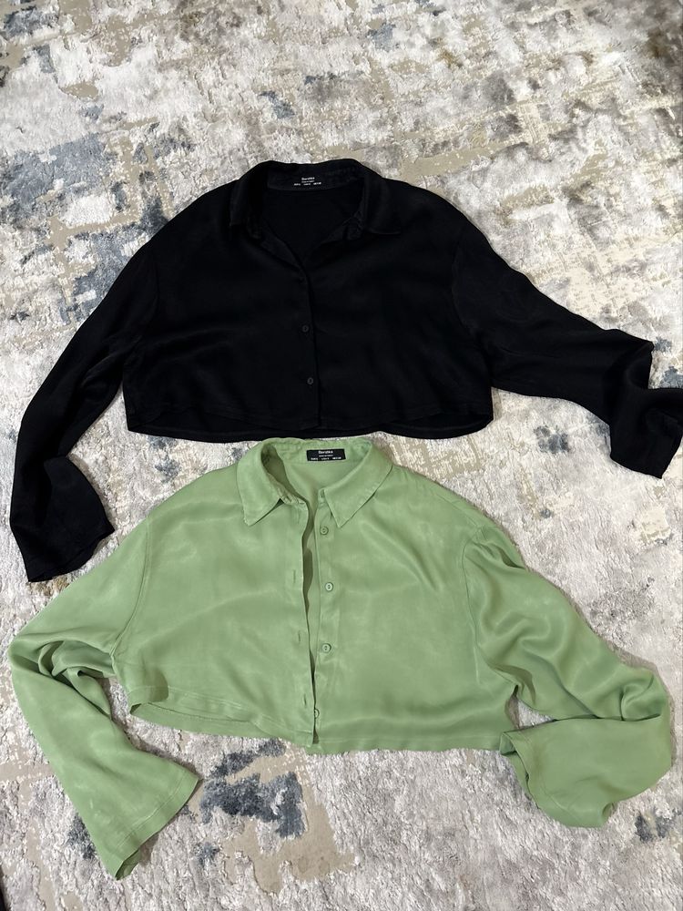 Bershka топы короткие по 70тыс