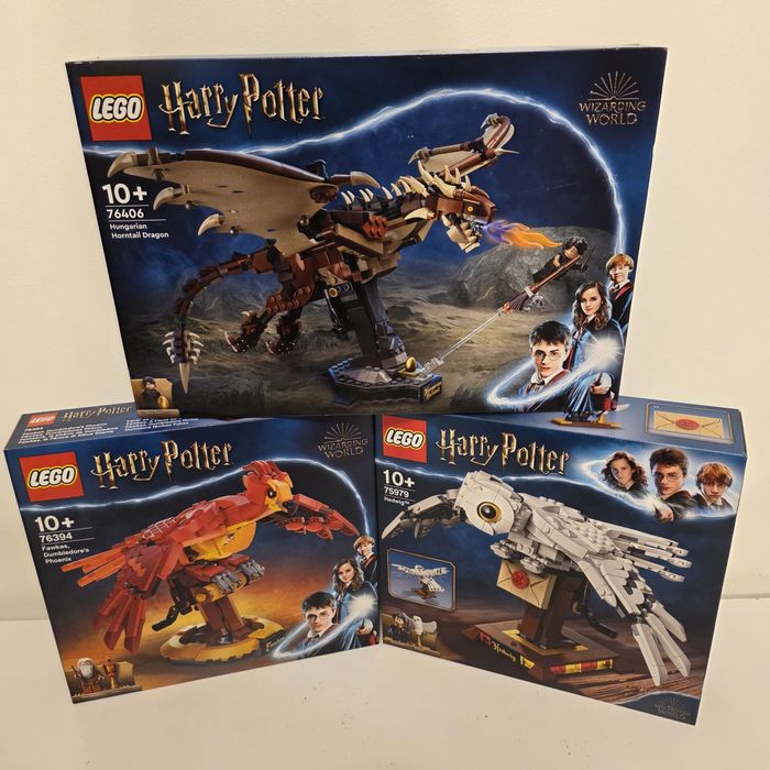 Lego Harry Potter 75979, 76394, 76406