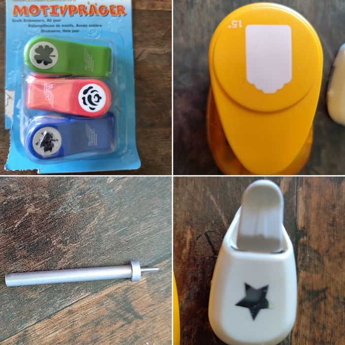 Различни хоби материали за декупаж, декорация, ембосинг