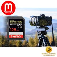 SanDisk Extreme PRO 128 gb 4K 170mb/s v30 (Garantiya)